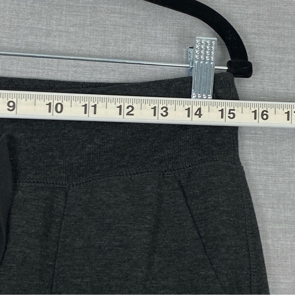 Eddie Bauer Jogging Pants Womens Med Grey Straight Leg Drawstring Waist Pockets - Picture 6 of 9